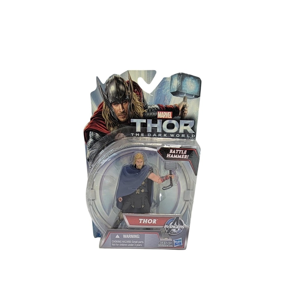 Marvel Thor The Dark‎ World Action Figure Battle Hammer Hasbro Ages 4